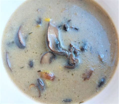 Vegan Mushroom Soup - Find Your Zen Spot