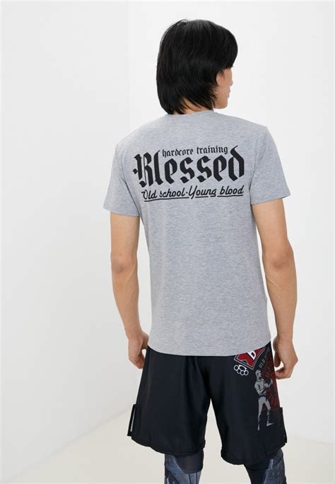 Футболка Hardcore Training Blessed T Shirt цвет серый RTLABO688501