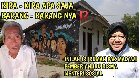 ALHAMDULILLAH BU RISMA MENTERI SOSIAL BELIKAN INI UNTUK ISI RUMAH PAK