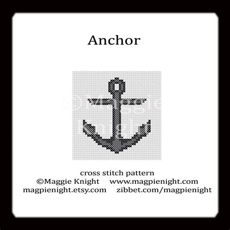 Anchor Original Pdf Cross Stitch Pattern By Magpienight On Etsy