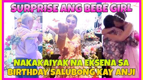 Mga Nakakaiyak Na Eksena Sa Birthday Ni Anji Salvacion Anji