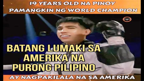 Latest L Years Old Na Pinoy Pamangkin Ng World Champion Ay