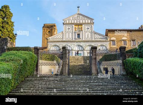 Abbazia Di San Miniato Al Monte Florence Italy Stock Photo Alamy