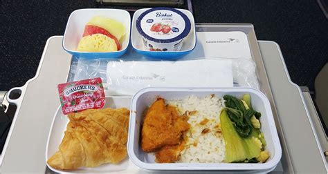 Garuda Airlines Airline Food Plane Food Smuckers Food Reviews