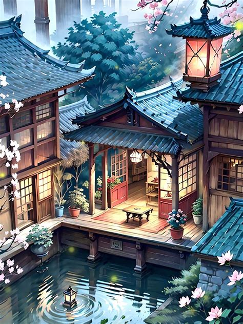 Fantasy Art Landscapes Fantasy Landscape Beautiful Landscapes Anime