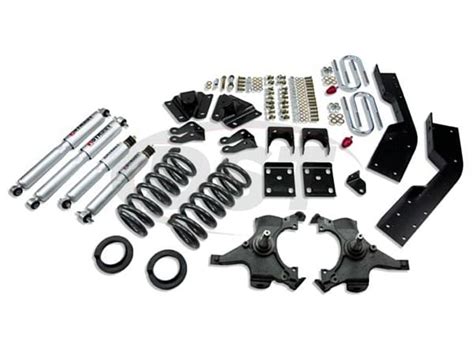 Belltech Belltech Sp Lowering Kit Adjustable Front And Inch Rear