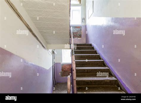 Russia Moscow July 23 2019 Interior Room Apartment Stairs Steps