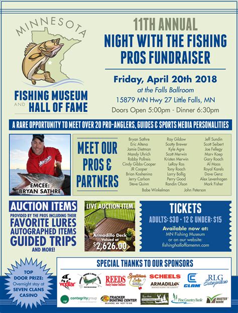 2018 MN Fishing HoF Program Flyer Final 2 (1) - Fishing Hall of Fame of