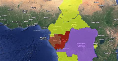 Alexandra S Map Of Central Africa Scribble Maps