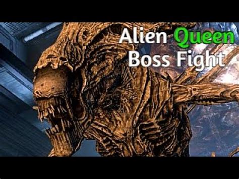 Alien Vs Predator Predator Campaign Xenomorph Queen Boss Fight