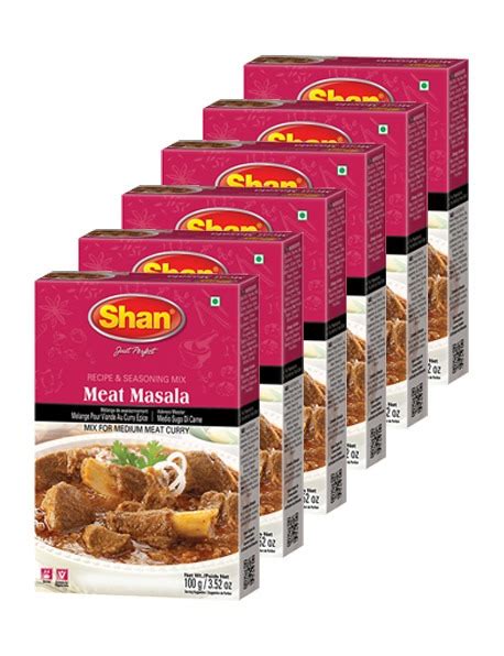 Shan Meat Masala 6x100g CHEF S DEPOT