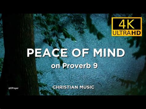 #019 Peace Of Mind @DPrayer (1Hr Relaxing music + Rain Sounds ...