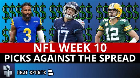 Nfl Week 10 Point Spreads Expert Picks Latest Vegas Odds And Best Bets