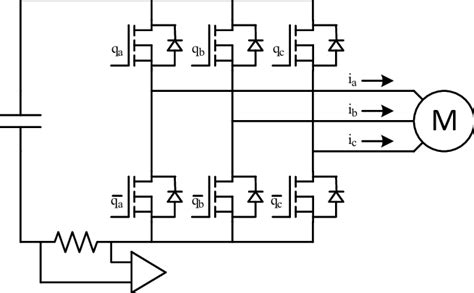 Three Phase Inverter With Dc Link Current Sensing Resistor Download