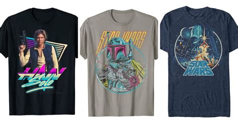 Retro Style Star Wars Shirts To Make Fans Nostalgic