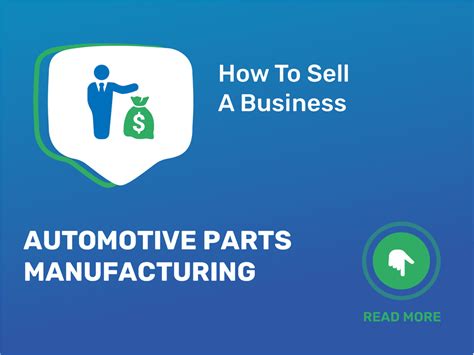 Sell Your Automotive Parts Business In 9 Steps Checklist