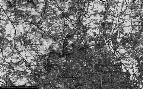 Historic Ordnance Survey Map of Crouch End, 1896