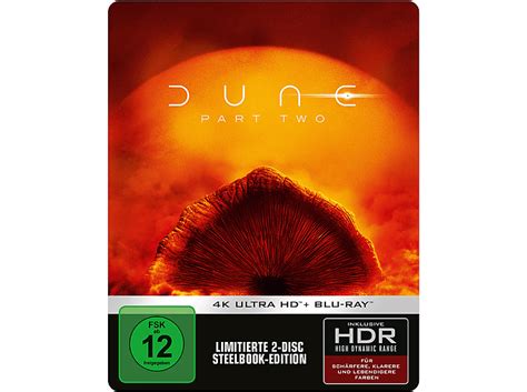 Dune Part Two Limited Steelbook 4k Ultra Hd Blu Ray Auf 4k Ultra Hd