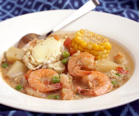 Chupe de Camarones (Peruvian Shrimp Chowder) • Curious Cuisiniere