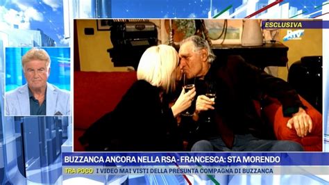 VIDEO Buzzanca Ancora Nella Rsa La Compagna Francesca Sta Morendo