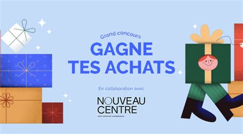 Termin Concours Gagne Tes Achats Au Centre Ville De Montr Al