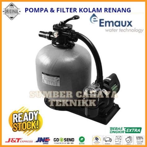 Jual Pompa Filter Kolam Renang Emaux Fsf W Sc V Combo