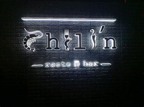 Menu At Chilin Resto Bar Cebu City Quezon Blvd