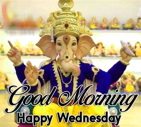 Ganesha Good Morning Happy Wednesday Hd Good Morning Happy Happy