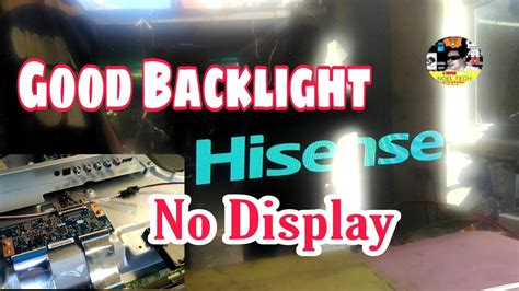 Hisense Good Backlight No Picture Hisense Led Tv Walang Display Paano