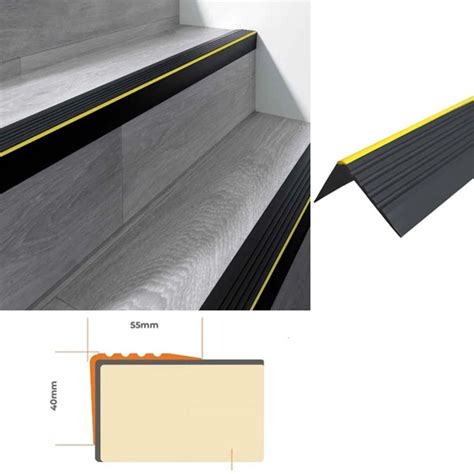 Shop Premium Quality Mm X Mm Flexible Pvc Bullnose Stair Nosing