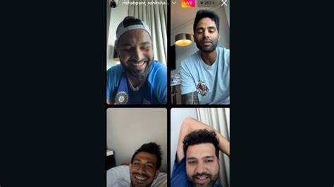 Rohit Sharma Trolls Yuzvendra Chahal On Instagram Live Session Calls