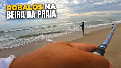 Pescando Robalos Na Praia Iscas Artificiais Mas Saiu De Tudo