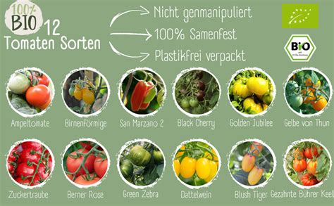 Bio Tomaten Samen Set Sorten Historische Und Samenfeste Bio