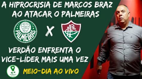 Ao Vivo Dirigente Do Flamengo Ataca O Palmeiras Verd O Encara O