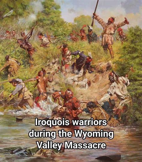 Battle Of Wyomimg Valley Massacre • American Revolutionary War