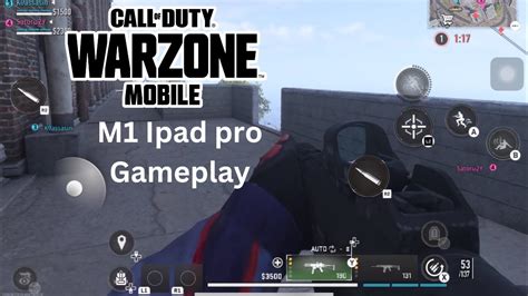 Call Of Duty Warzone Mobile M1 IPad Pro Gameplay High Graphics YouTube