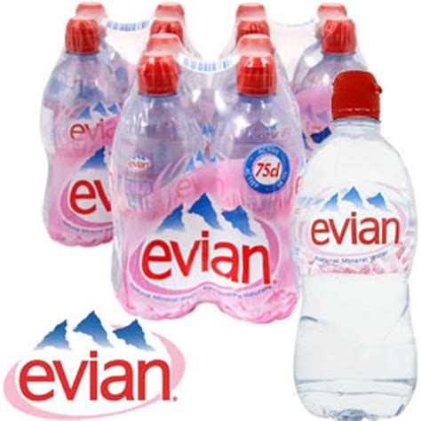 Evian Water Case Of 12 X 750ml Home Bargains