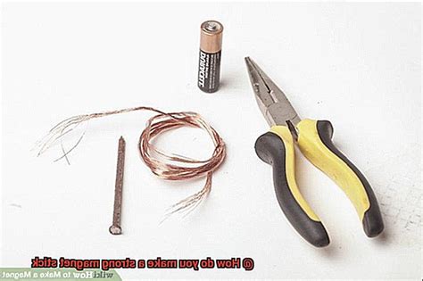 How do you make a strong magnet stick? - Glue Things