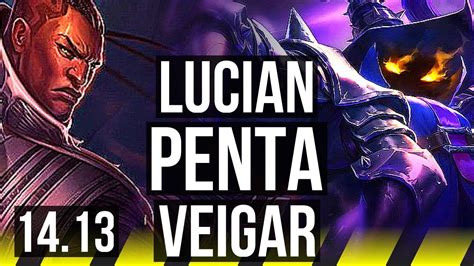 Lucian Braum Vs Veigar Alistar Adc Penta Legendary