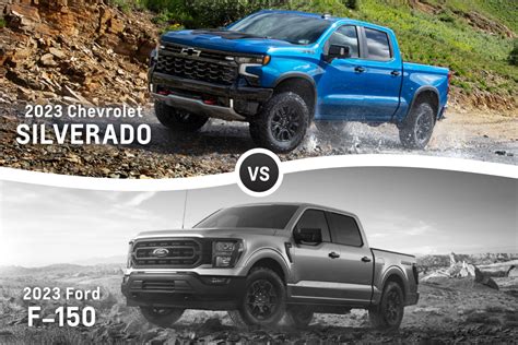 Chevy Silverado vs. Ford F-150: Full-Size Truck Comparison