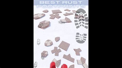 The Best Rust Footprints For Chads Solo Duo Trio Quad Circle