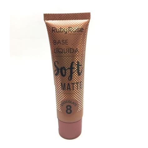 Base Ruby Rose Soft Matte Bege Nude Chocolate Caf Original Shopee Brasil