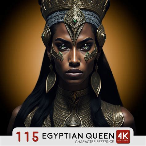 Black Egyptian Queen Art