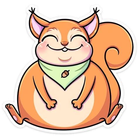 Набор стикеров для Telegram «Белла» | Sticker store, Squirrel, Stickers