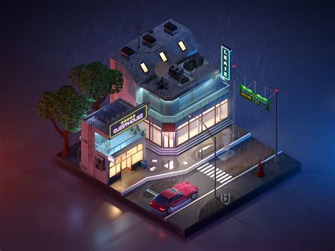 Isometric Art Isometric Design 3d Design Game Design Art Deco City