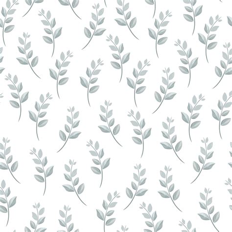 Vector Simple Cute Leaf Pattern For Background 27603258 Vector Art At