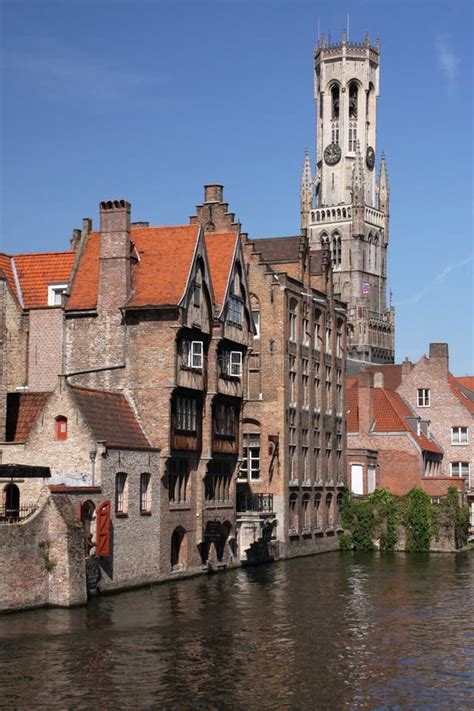 Bruges canal stock image. Image of european, ages, history - 20137957