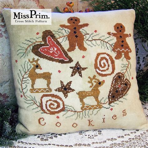 Christmas Cookies Cross Stitch Pattern Gingerbread Men Etsy