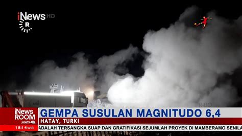 Turki Kembali Diguncang Gempa Susulan Magnitudo Tiga Orang Tewas