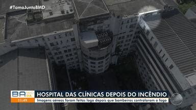 Bahia Meio Dia Salvador Inc Ndio Atinge Parte Do Hospital Das